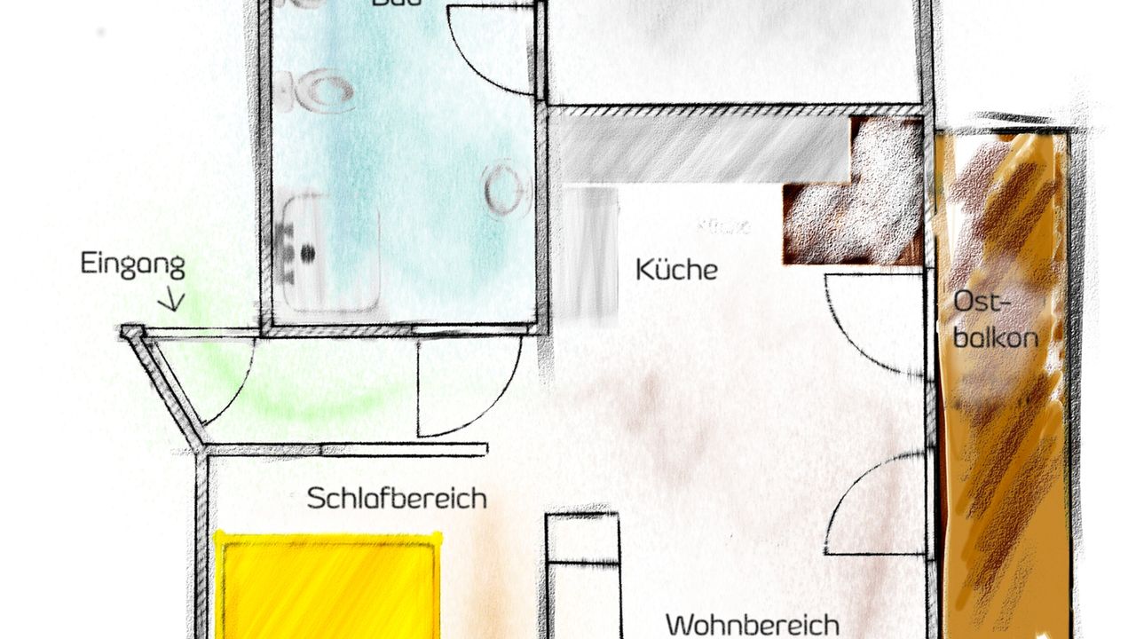 Grundriss Fewo Rauschberg Grundriss Fewo Rauschberg